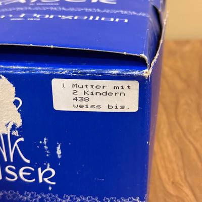 LOT 112D: Kaiser Porcelain G Bochmann “Mother and Child” Figurine w/ Box 438