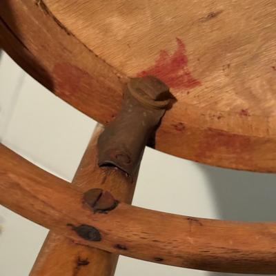 LOT 122G: Pair Of Wooden Brentwood Dining Chairs