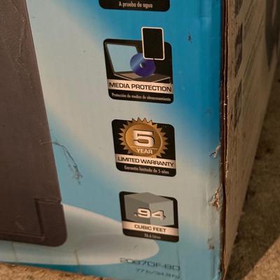 LOT 124G: First alert digital fire safe waterproof safe IN BOX