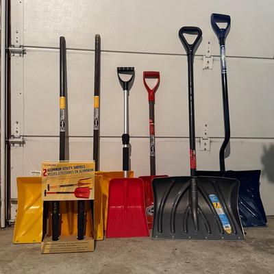 LOT 125G: Collection Of Snow Shovels