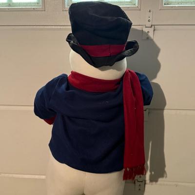 LOT 126G: 67” Standing Snowman Decoration