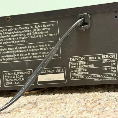 LOT 134B: Denon DCM270 CD Auto Changer