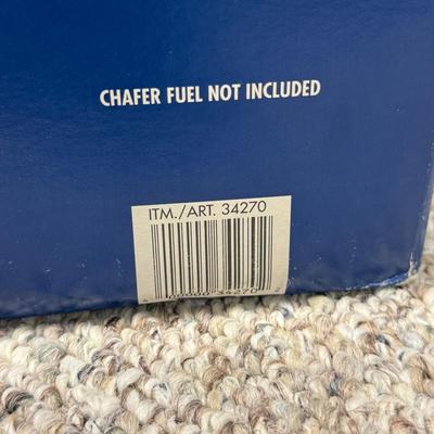 LOT 136B: Three Tramontina Stainless Steel Chafing Dishes in Box