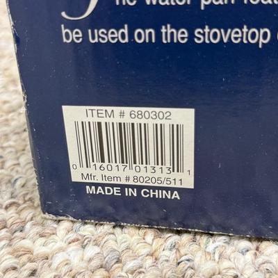 LOT 136B: Three Tramontina Stainless Steel Chafing Dishes in Box