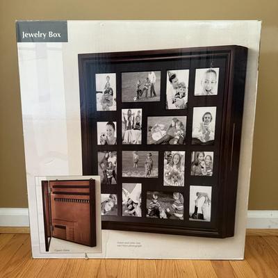 LOT 140L: Photo Display Jewelry Box NIB