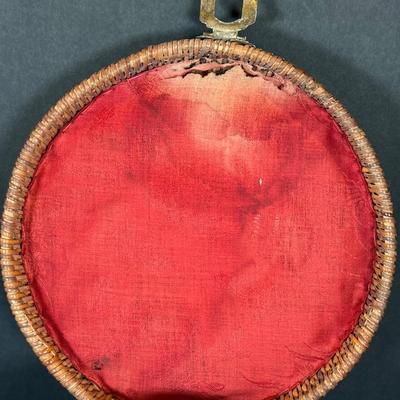 LOT 141W: Antique 19th Century Chinese Familie Teapot w/ Travel Basket