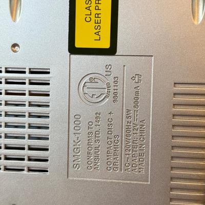 LOT 144W: MTV Karaoke Machine w/ Box, 2 Microphones & CDs