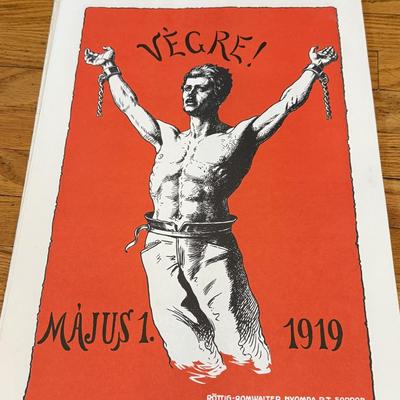 LOT 145W: 1970s Reproductions of Hungarian Soviet Propaganda from 1919