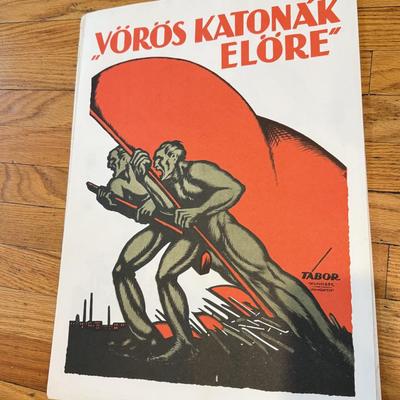 LOT 145W: 1970s Reproductions of Hungarian Soviet Propaganda from 1919