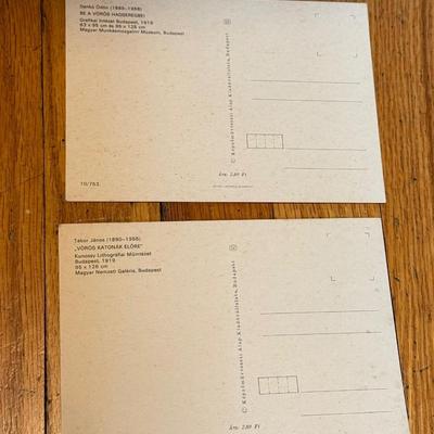 LOT 145W: 1970s Reproductions of Hungarian Soviet Propaganda from 1919