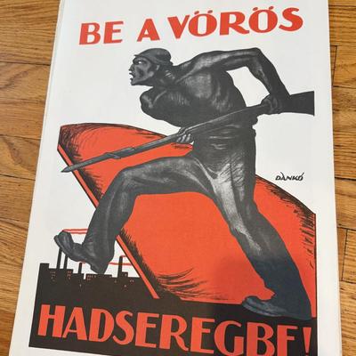 LOT 145W: 1970s Reproductions of Hungarian Soviet Propaganda from 1919