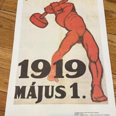 LOT 145W: 1970s Reproductions of Hungarian Soviet Propaganda from 1919