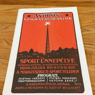 LOT 145W: 1970s Reproductions of Hungarian Soviet Propaganda from 1919