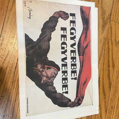 LOT 145W: 1970s Reproductions of Hungarian Soviet Propaganda from 1919