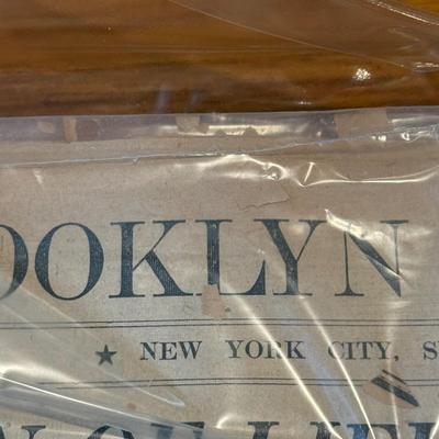 LOT 146W: Antique 1925 Brooklyn Daily Eagle Newspaper w/ COA