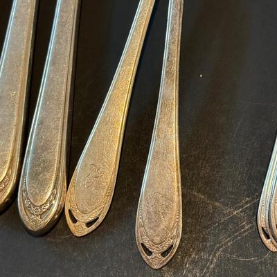 LOT 148K: Vintage 1847 Rodgers Bros IS Flatware