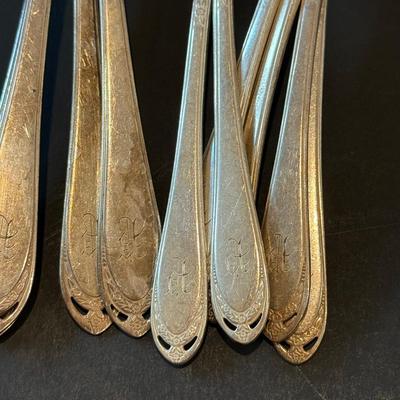 LOT 148K: Vintage 1847 Rodgers Bros IS Flatware