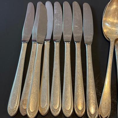 LOT 148K: Vintage 1847 Rodgers Bros IS Flatware