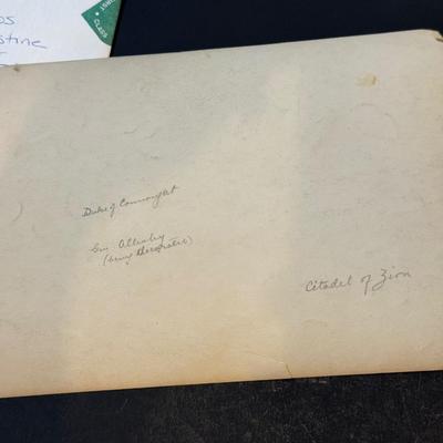 LOT 149W: WWI Photos from Jerusalem & Palestine, 1929 History & Rhymes of the Lost Battalion & More