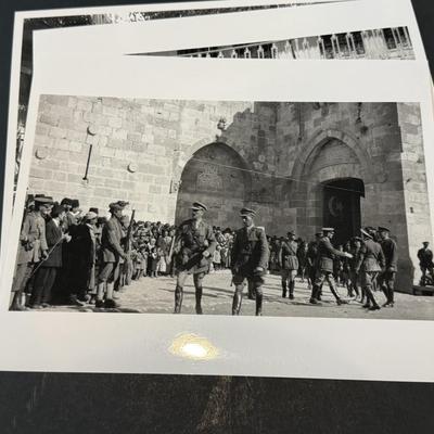 LOT 149W: WWI Photos from Jerusalem & Palestine, 1929 History & Rhymes of the Lost Battalion & More