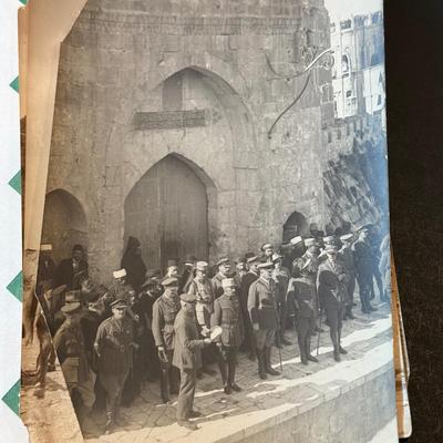 LOT 149W: WWI Photos from Jerusalem & Palestine, 1929 History & Rhymes of the Lost Battalion & More