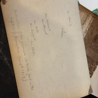 LOT 149W: WWI Photos from Jerusalem & Palestine, 1929 History & Rhymes of the Lost Battalion & More