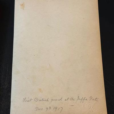 LOT 149W: WWI Photos from Jerusalem & Palestine, 1929 History & Rhymes of the Lost Battalion & More