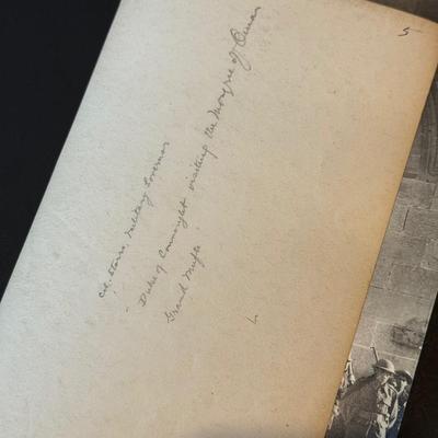 LOT 149W: WWI Photos from Jerusalem & Palestine, 1929 History & Rhymes of the Lost Battalion & More