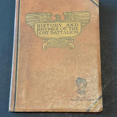 LOT 149W: WWI Photos from Jerusalem & Palestine, 1929 History & Rhymes of the Lost Battalion & More