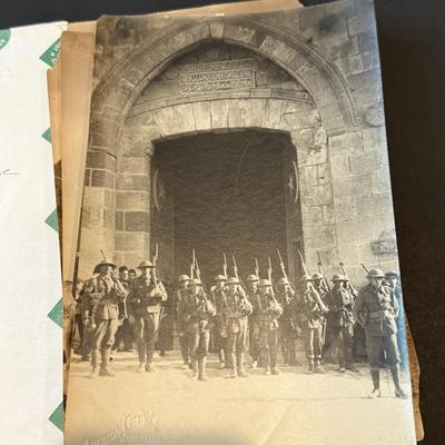 LOT 149W: WWI Photos from Jerusalem & Palestine, 1929 History & Rhymes of the Lost Battalion & More