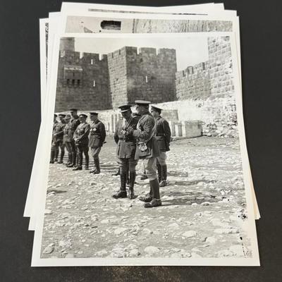 LOT 149W: WWI Photos from Jerusalem & Palestine, 1929 History & Rhymes of the Lost Battalion & More