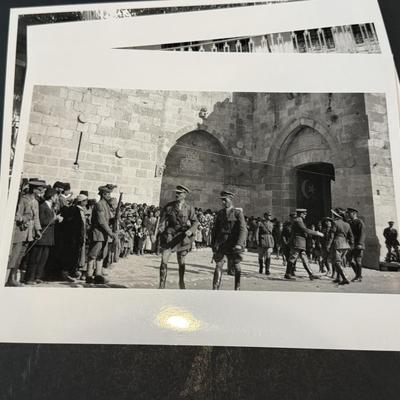 LOT 149W: WWI Photos from Jerusalem & Palestine, 1929 History & Rhymes of the Lost Battalion & More