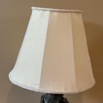 LOT 152L: Vintage Cast Metal Don Juan Table Lamp