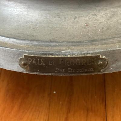 LOT 153L: Beautiful Made in France Table Lamp Signed by Artist