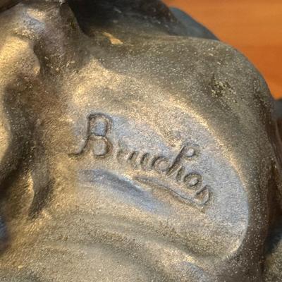 LOT 153L: Beautiful Made in France Table Lamp Signed by Artist