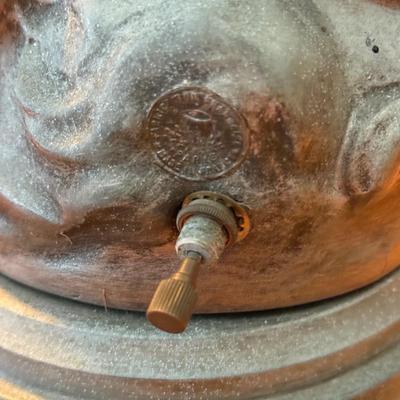 LOT 153L: Beautiful Made in France Table Lamp Signed by Artist