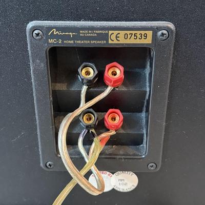 LOT 157L: Mirage MC-2 Home Theater Speaker