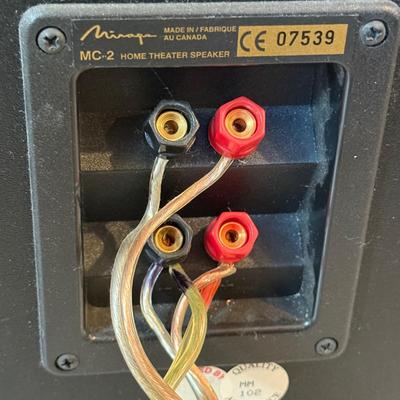 LOT 157L: Mirage MC-2 Home Theater Speaker