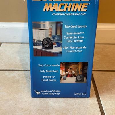 LOT 171W: Lasko Breeze Machine Table Fan & More