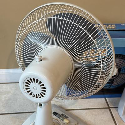 LOT 171W: Lasko Breeze Machine Table Fan & More