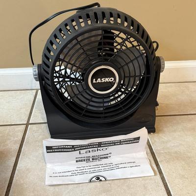 LOT 171W: Lasko Breeze Machine Table Fan & More