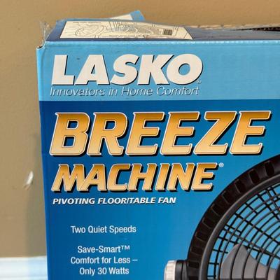 LOT 171W: Lasko Breeze Machine Table Fan & More