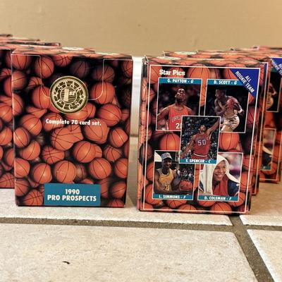 LOT 173K: 10 Sealed Packs Of 1990 Pro Prospects 70 Card Sets