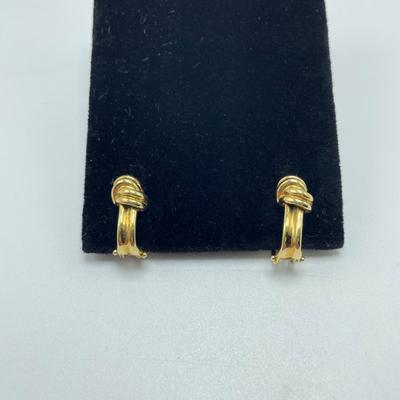 18Kt Italian Earrings (ST-SS)