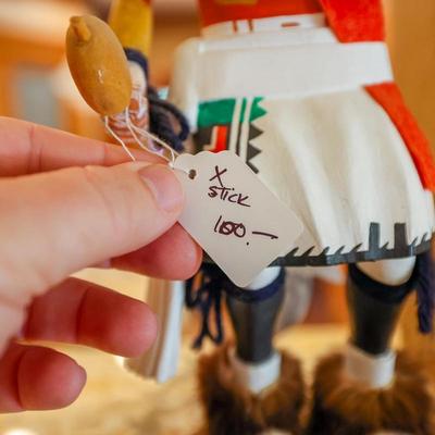 Melbert Pongyesvia Kachina Doll Peacock Doll