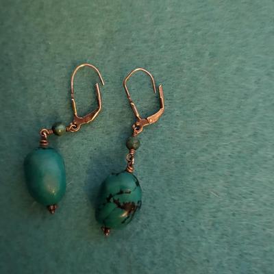 6 PAIRS OF EARRINGS AND 3 PINS