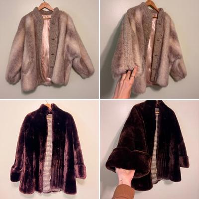Dubrowsky & Perlbinder and Beau Mouton Vintage Fur Coats (PC-DZ)