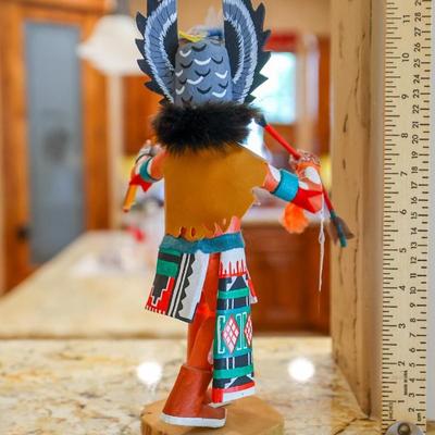 Sale Photo Thumbnail #156: Philman Harvey "Owl" Kachina Doll

NO CHERRY PICKING or taking ONLY the items you want and leaving the rest! Please arrive with enough time to load. Bring boxes/any tools to assemble/dolly/people to help load/etc.
- Questions? Call Shawn at (918)232-2327 