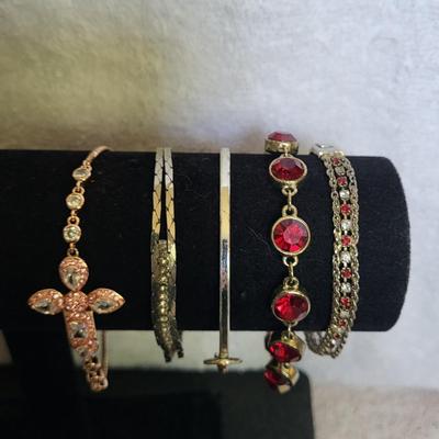 10 COSTUME BRACELETS
