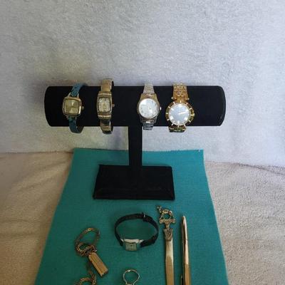 WATCHES FOR REPAIR, SHEAFFER VINTAGE PEN & MORE